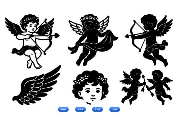 Classic Cherub SVG Clipart Review